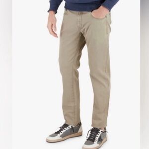 PT Torino Jazz Golf Pants Sz 36x33 Tan Luxury Jeans Quiet Luxury